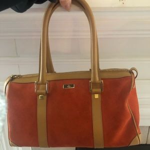 Authentic Gucci orange/red Suede